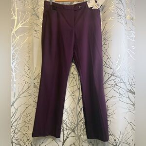 Calvin Klein Women's Purple Pants
